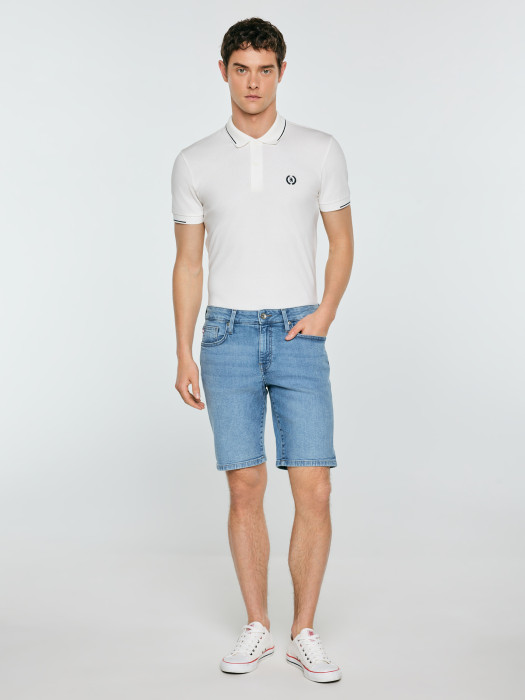 Pánske džínsové šortky ADEN 268